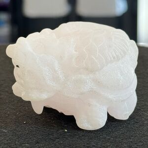 Pink Calcite Dragon Turtle